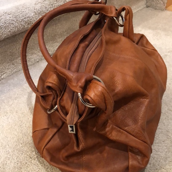 VINTAGE ITALIAN LEATHER HOBO - Picture 3 of 8